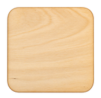 Holzdeckel personalisierbar